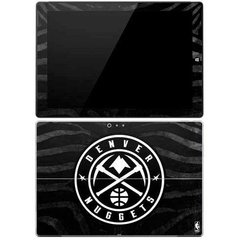 NBA Denver Nuggets Black Animal Print Surface Pro 3 Skin